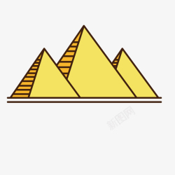 营养图表三层金字塔矢量图高清图片