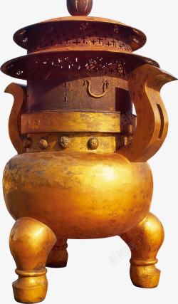 中国古代三足鼎立香炉素材