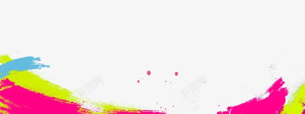 彩色边框png免抠素材_新图网 https://ixintu.com 喷绘 墙体喷绘图 彩色 油墨 泼洒 边框