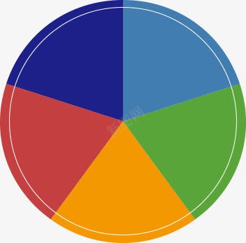 饼状图png免抠素材_新图网 https://ixintu.com ppt元素 彩色饼状图 数据库 数据统计