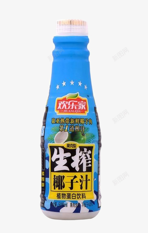大椰汁水饮料png免抠素材_新图网 https://ixintu.com 水 牛奶 瓶装 饮料