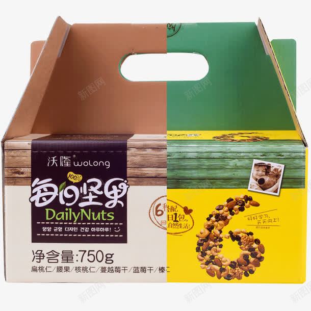 每日坚果png免抠素材_新图网 https://ixintu.com 产品实物图 休闲食品 坚果 每日坚果 零食