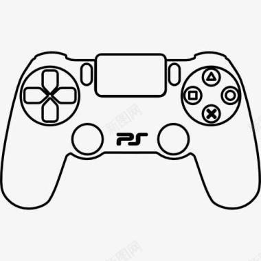 PS4控制器图标图标