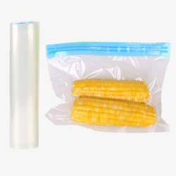 玉米保鲜袋真空密封的玉米棒子高清图片