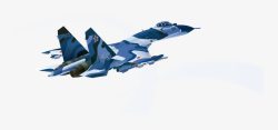 战斗力蓝色迷彩超强战斗力空中战斗机高清图片