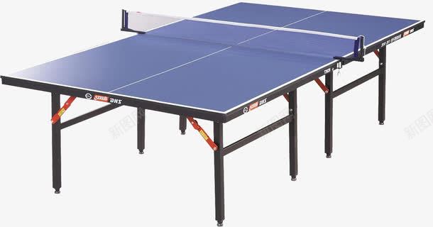乒乓球桌png免抠素材_新图网 https://ixintu.com 乒乓球台 蓝色 钢板