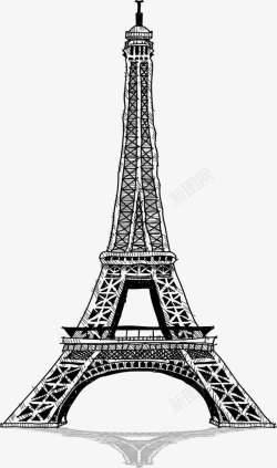 法国巴黎铁塔素材
