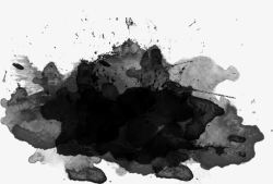 干涸的地干涸的黑色墨迹高清图片
