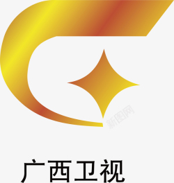 电视台图标广西卫视logo矢量图图标高清图片