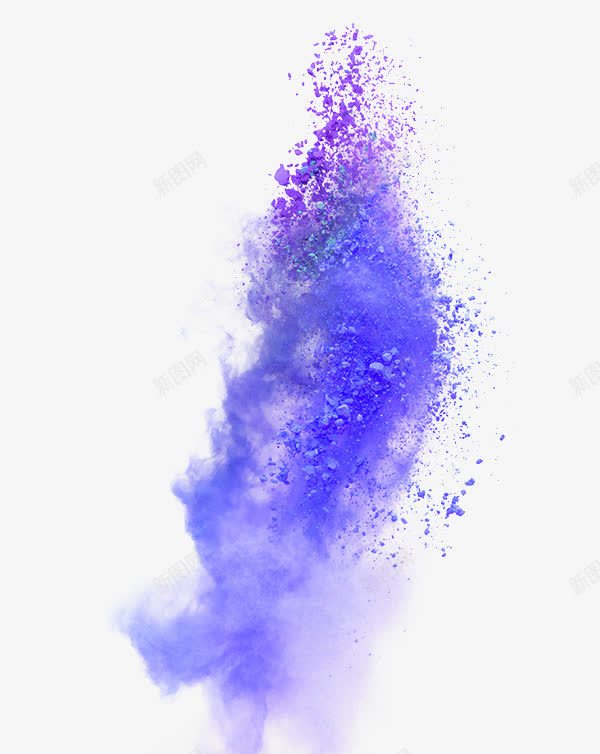 创意合成紫色的粉尘喷溅png免抠素材_新图网 https://ixintu.com 创意 合成 喷溅 粉尘 紫色