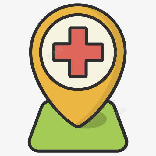 医院位置医疗地点导航定位药房选png免抠素材_新图网 https://ixintu.com Hospital location medical navigation pharmacy 医疗地点 医院位置 导航定位 药房选址