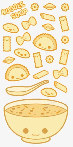 黄色饺子卡通食品矢量图高清图片