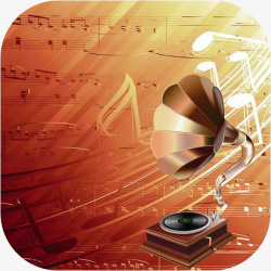 手机软件按钮图标下载手机古典音乐精选专辑软件log图标高清图片