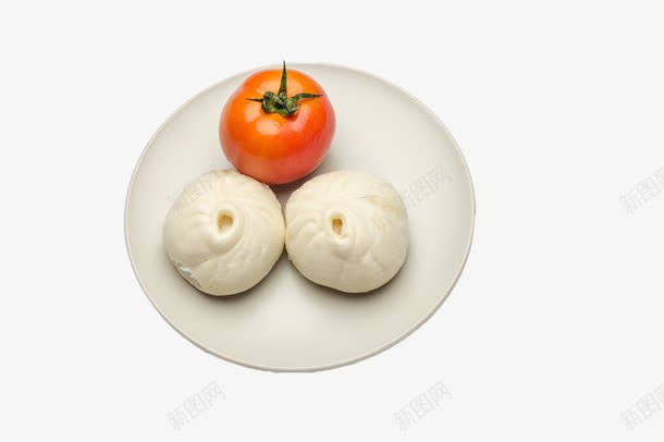 白色流沙色png免抠素材_新图网 https://ixintu.com 包子矢量图 流沙包 蒸包 蔬菜 西红柿 面包 面食 食物 馒头