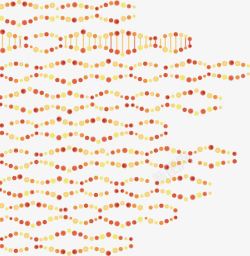 组合分子基因链矢量图高清图片