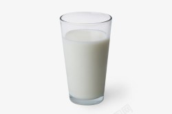 玻璃杯里的姜糖玻璃杯里的一杯牛奶高清图片