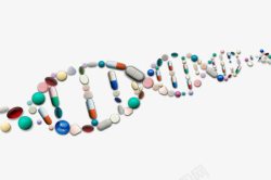 遗传物质DNA螺旋体高清图片