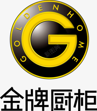 金牌橱柜logo图标图标