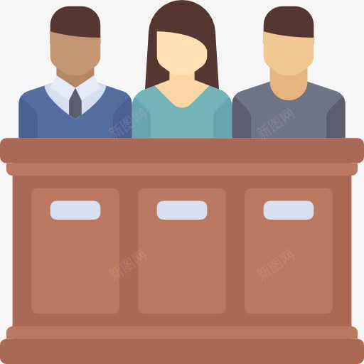 陪审团图标png_新图网 https://ixintu.com 人 安全 审判 正义 法律 陪审团
