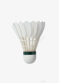 白色的羽毛球摄影白色的羽毛球高清图片