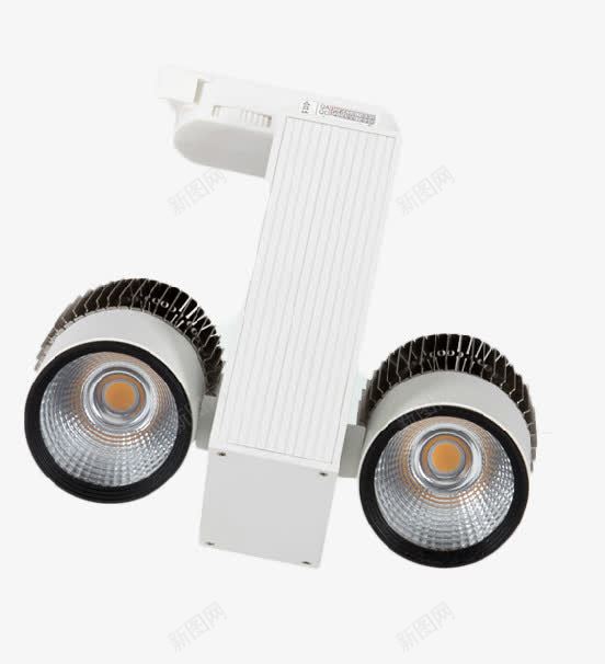 企一双头射灯png免抠素材_新图网 https://ixintu.com LED 产品实物 企一 射灯 灯 灯具 灯饰