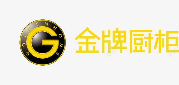 金牌橱柜logo矢量图图标图标