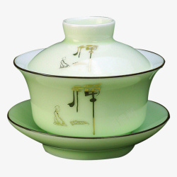 大碗茶陶瓷大碗茶老式陶瓷杯高清图片