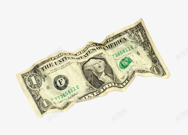 揉皱的纸币png免抠素材_新图网 https://ixintu.com 揉皱的纸 皱纹 空白纸 纸币 纸张 绿色 褶皱 货币 钞票