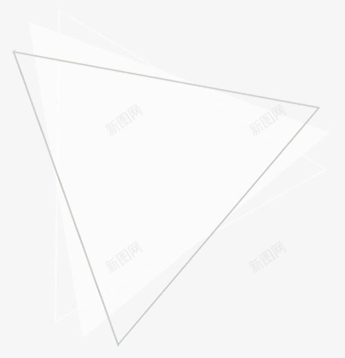 三角形立体空间线条png免抠素材_新图网 https://ixintu.com 三角形 空间 立体 线条 重叠三角形