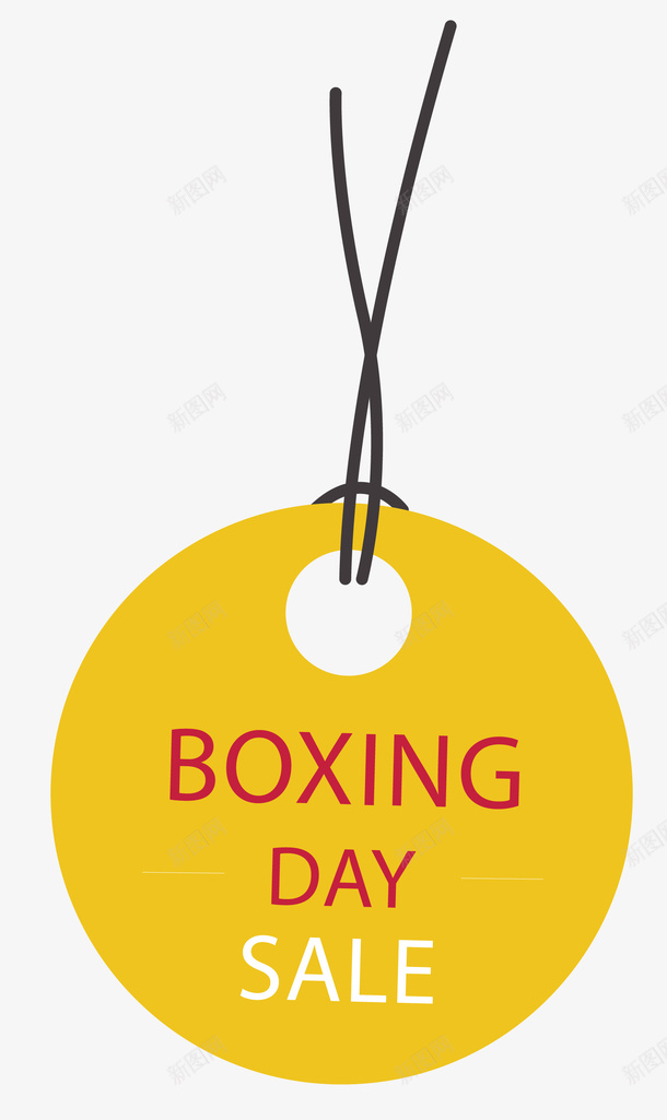 促销信息框圆形清新吊牌矢量图eps免抠素材_新图网 https://ixintu.com BOXING DAY SALE 产品吊牌 促销 卡通吊牌 吊牌 标签 矢量吊牌 矢量图