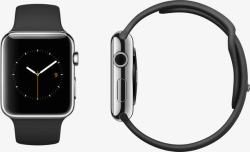 黑色表带手表苹果WATCH高清图片