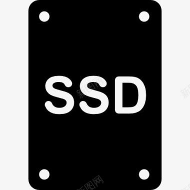 SSD存储图标图标