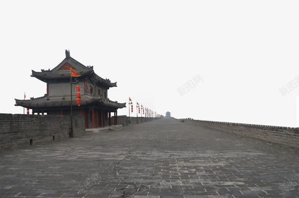 皇城城墙道路装饰png免抠素材_新图网 https://ixintu.com 城墙 皇城 装饰 道路