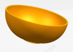 金色的大碗素材