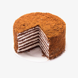 提拉米酥千层蛋糕高清图片