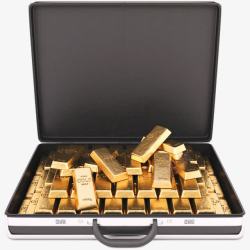 手提箱里的金砖素材