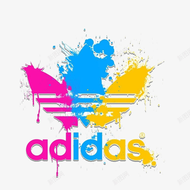 adidaslogo图标psd_新图网 https://ixintu.com adidas logo logo标志 logo设计 企业标志 创意 创意构思 创意设计 形象标志