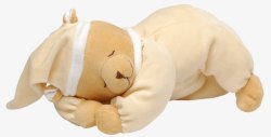 穿衣服的小熊睡觉的小熊高清图片