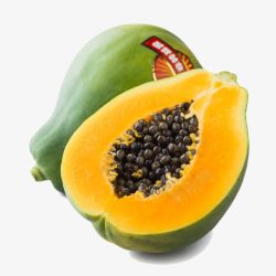 进口木瓜菲律宾非转基因木瓜高清图片