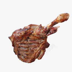 生鲜肉食产品实物烤羊肉羊后腿高清图片