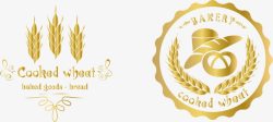 小麦logo面包店LOGO图标高清图片