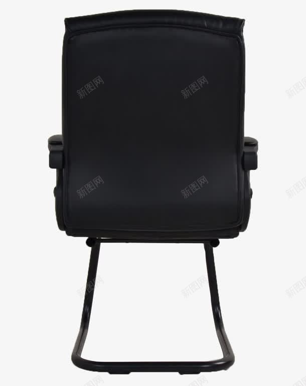 黑色办公椅png免抠素材_新图网 https://ixintu.com 商务 扶手 椅子背面 舒适 靠背