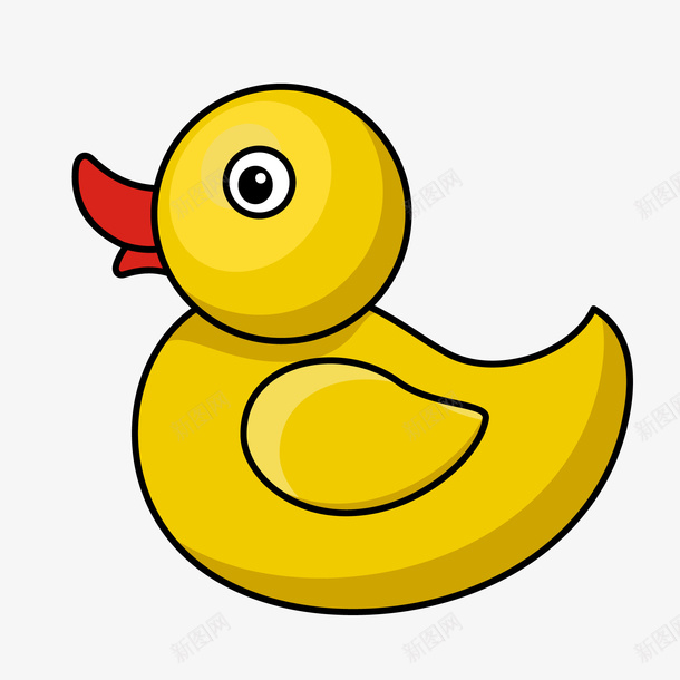 手绘黄色小鸭子png免抠素材_新图网 https://ixintu.com 动物设计 卡通 小鸭子 手绘 玩具设计 鸭子头像 黄色