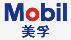 MOBIL世界500强埃克森美孚logo图标高清图片