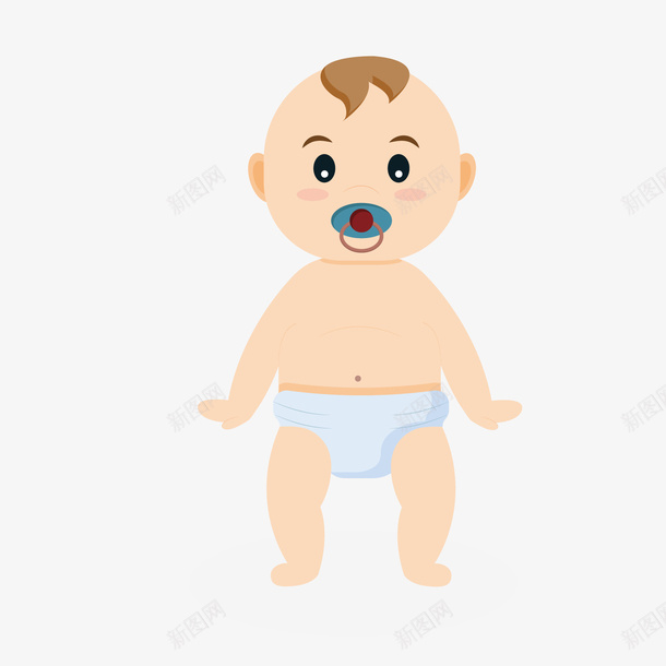 婴儿站立矢量图图标ai_新图网 https://ixintu.com 可爱婴儿 婴儿 婴儿图标 婴儿宝宝 婴儿矢量 小婴儿 站立 矢量图