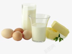 牛奶鸡蛋大集合奶酪牛奶高清图片