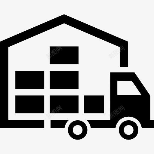 搬家运输箱图标png_新图网 https://ixintu.com 交通 分布 家庭 房子 改变 移动 运动 运输箱