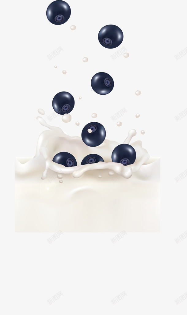 水果蓝莓牛奶矢量图ai免抠素材_新图网 https://ixintu.com 新鲜的 桃子 水果牛奶 水果蓝莓牛奶 苹果 草莓 蓝莓 设计 矢量图