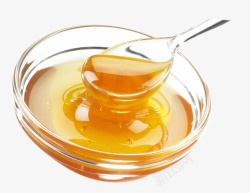 瓷碗里的洋槐蜂蜜玻璃碗里的洋槐蜂蜜高清图片