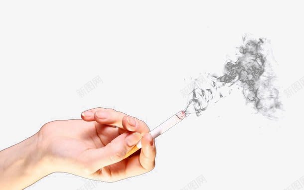 夹着烟的手png免抠素材_新图网 https://ixintu.com 加烟 手 抽烟 烟雾 细长 香烟